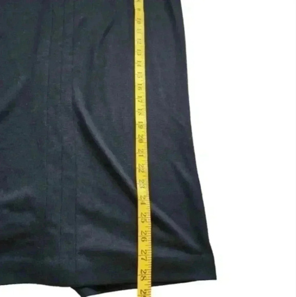 Fever London City Knightly Skirt Black Pencil Center Seam Women's plus size 14 - Picture 9 of 9